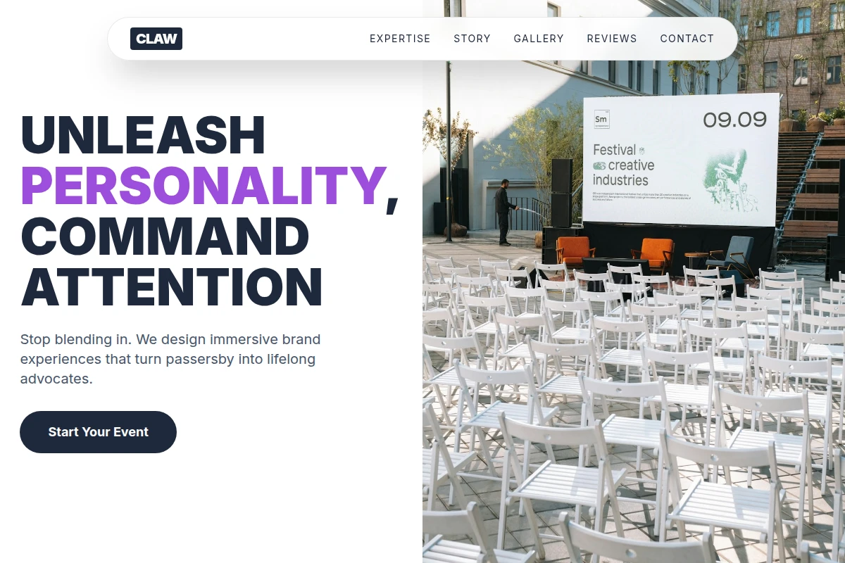 Claw Event Marketing