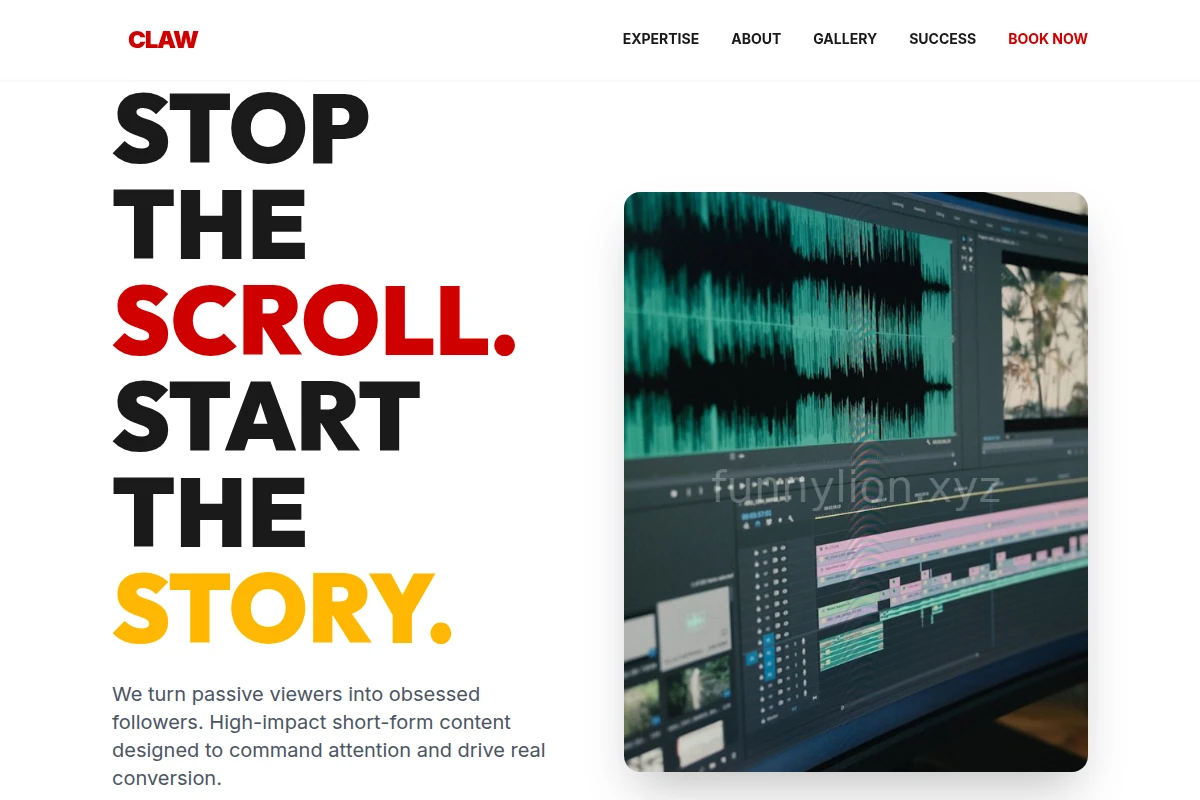 Claw Short Form Video Agency