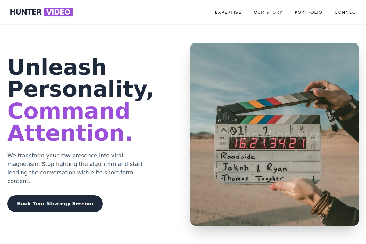 Hunter Short Form Video Agency