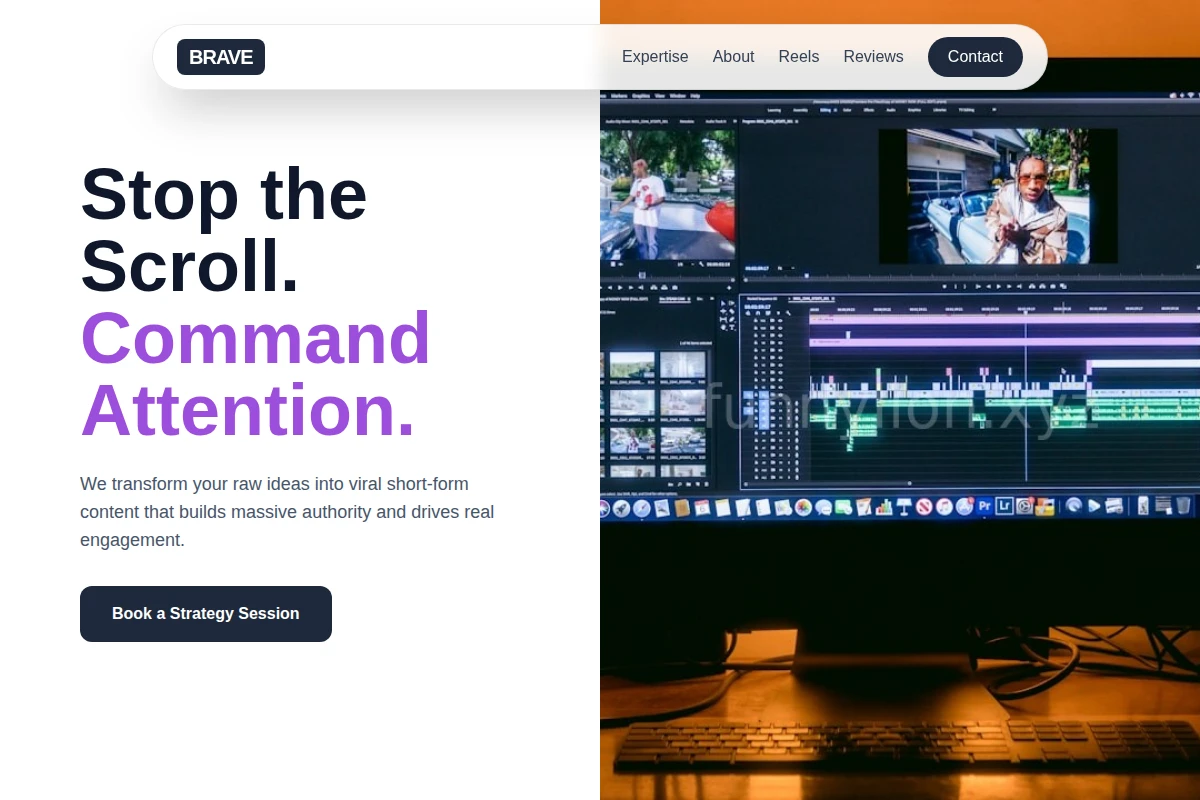 Brave Short Form Video Agency