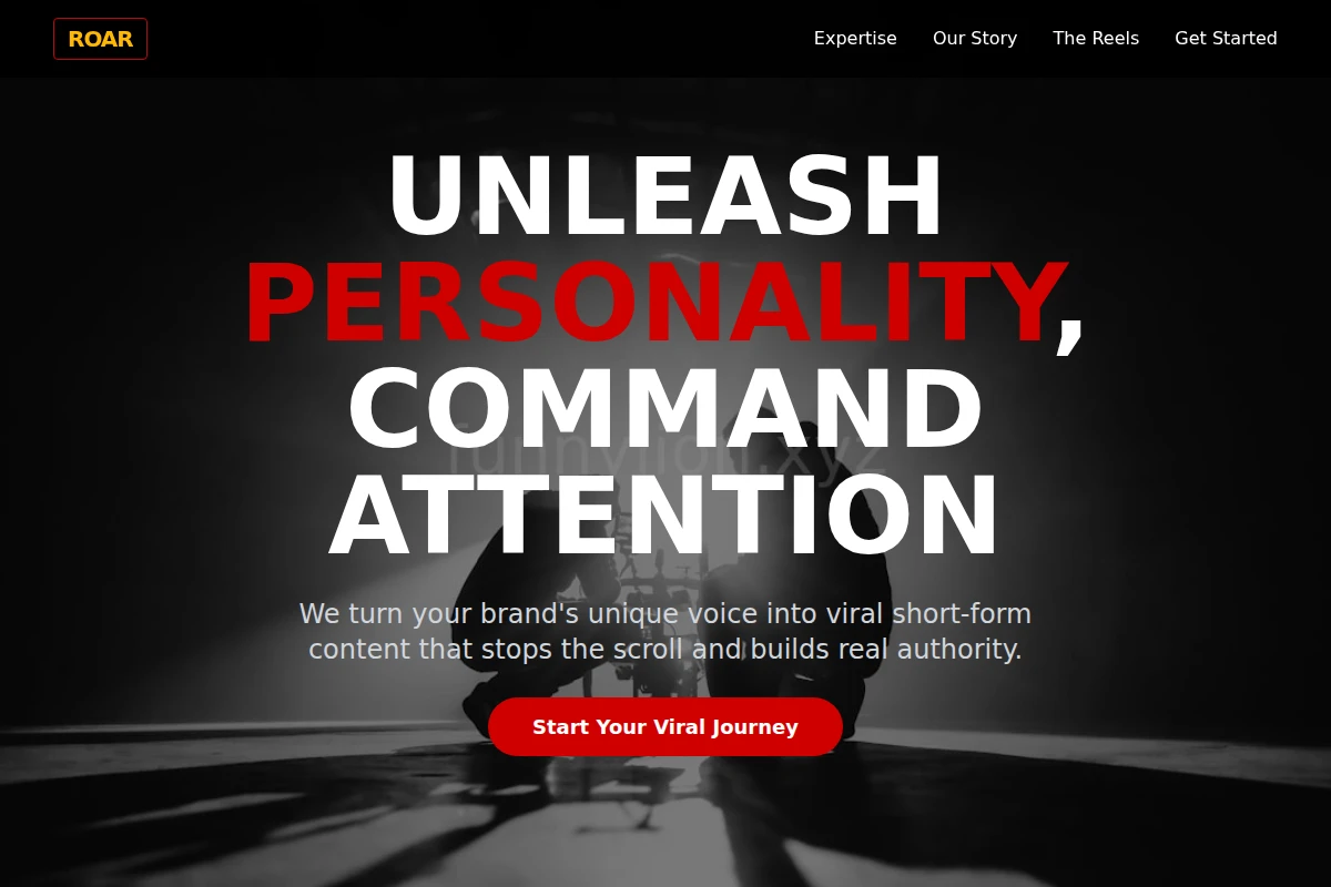 Roar Short Form Video Agency